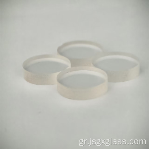 διαφανές οπτικός φακός Quartz Glass K9 BK7